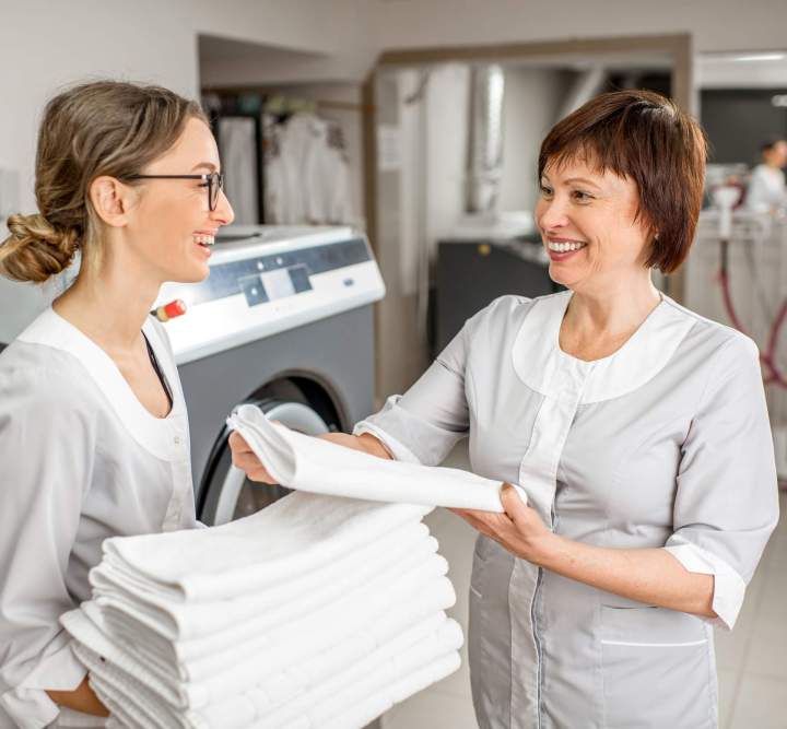 Entretien complet de votre linge de maison et professionnel